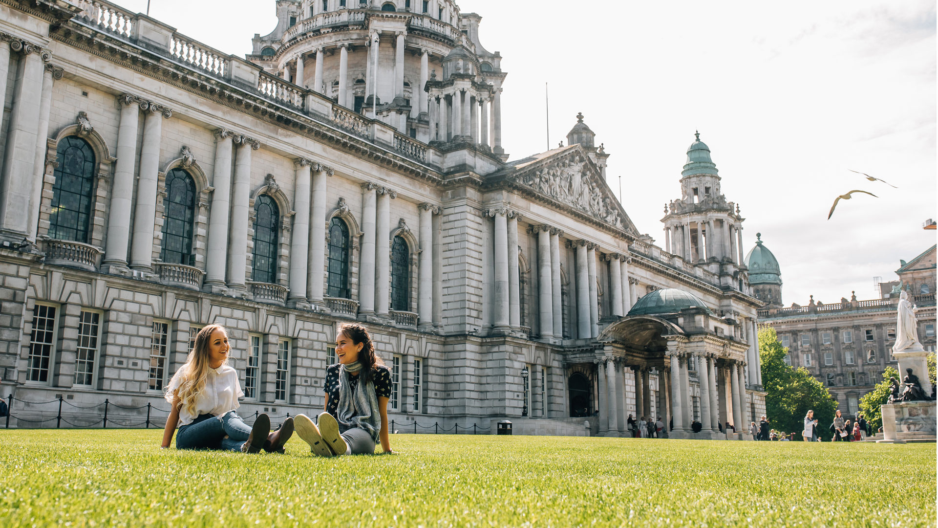 Queens University Students9 Belfast City Hall