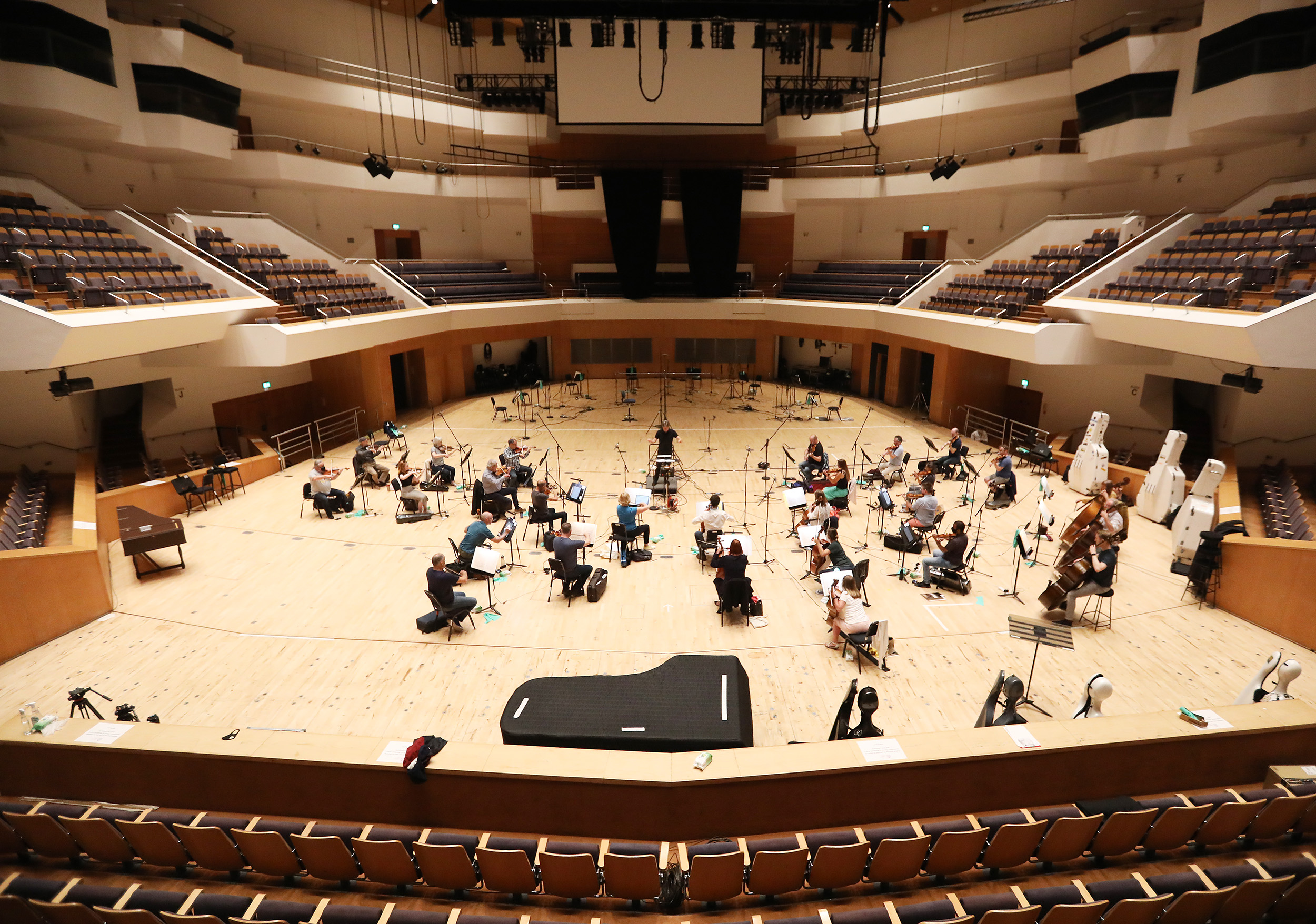 Ulster Orchestra delighted to be playing live together again